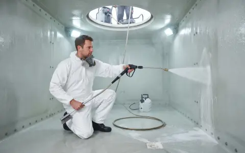 Water tank cleaning and disinfection service in Abu Dhabi