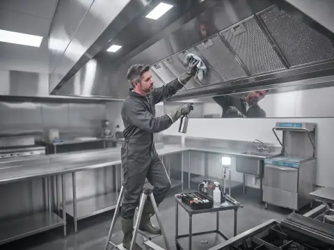 Kitchen hood cleaning services in Abu Dhabi